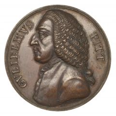 Medal - George III William Pitt, bronze