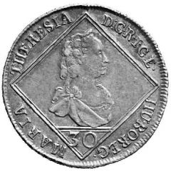 30 Kreuzers - Maria Theresia Hall