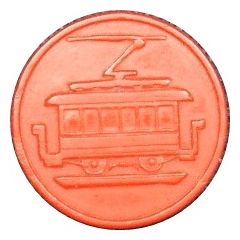 1 Fare - Lancaster Traction Co. Lancaster, Ohio