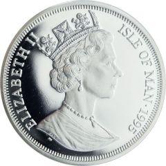 1 Crown - Elizabeth II Egrets, Silver Proof