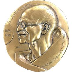 Medal - Mahatma Gandhi UNESCO
