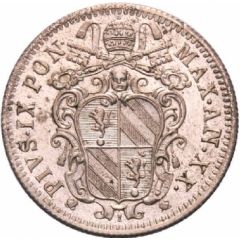 10 Baiocchi - Pio IX 835 Silver