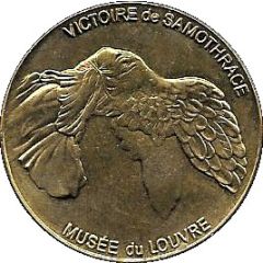 Token - Médailles et Patrimoine Réunion des Musées Nationaux - Louvre Museum - Victoire de Samothrace