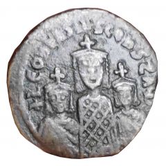 Follis - Basil I, Leo VI and Constantine VII Constantinopolis