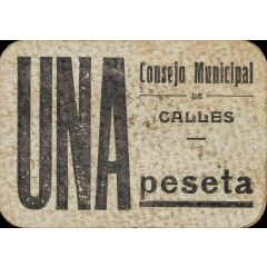 1 Peseta Calles