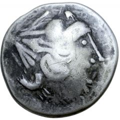 Tetradrachm Sattelkopfpferd Type