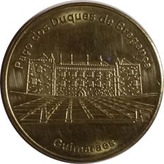 National Tokens Portuguese Heritage - Guimarães Palace of the Dukes of Bragança