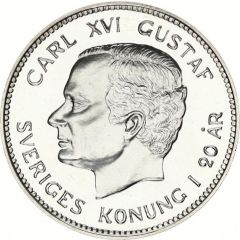 200 Kronor - Carl XVI Gustaf 20 years of Reign