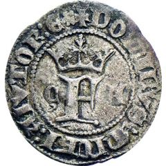 1/2 Real Branco - Fernando I Zamora,Spain mint