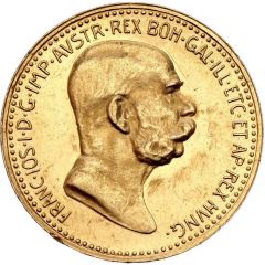 10 Corona - Francis Joseph I Reign