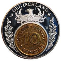 Medal - European Currencies Germany