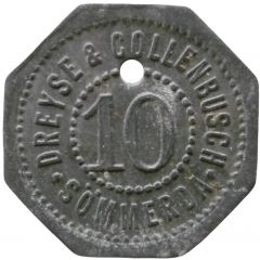 10 Pfennig - Sömmerda Dreyse and Collenbusch