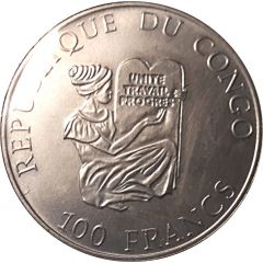 100 Francs CFA Herzogin Cecilie