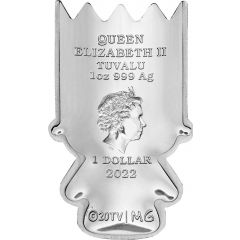 1 Dollar - Elizabeth II Bart Simpson