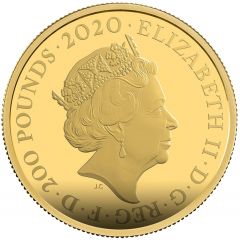 200 Pounds - Elizabeth II James Bond - III, Gold Proof