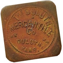 1 Dollar - The Duluth Mercantile Co. Duluth, Kansas