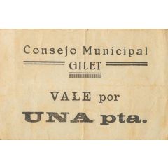 1 Peseta Gilet