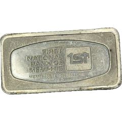 Ingot - United States Banks - First National Bank of Memphis Memphis, Tennessee