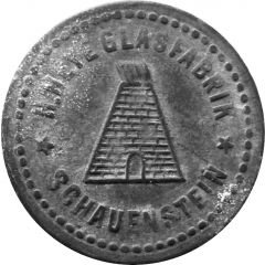 5 Pfennig - Schauenstein H. Heye Glasfabrik