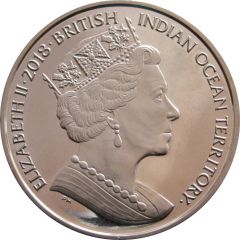 2 Pounds - Elizabeth II The manta ray