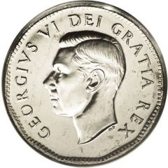 5 Cents - George VI Discovery of Nickel