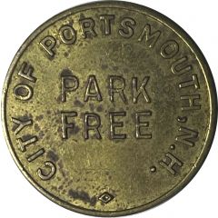 Token - Park Free Portsmouth, New Hampshire