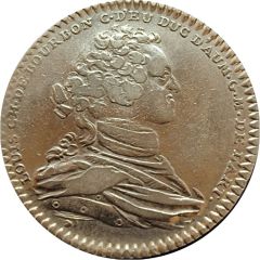 Jeton Louis-Charles de Bourbon, artillerie