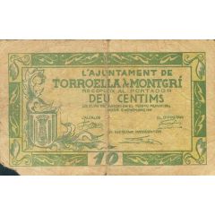 10 Céntimos Torroella de Montgrí