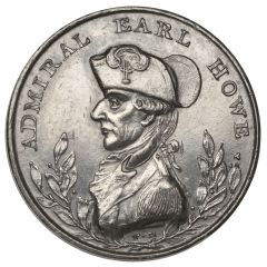 Medal - George III Admiral Earl Howe