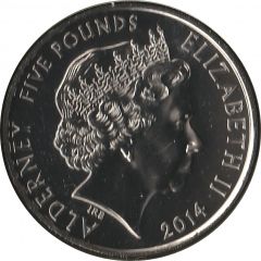 5 Pounds - Elizabeth II D-Day