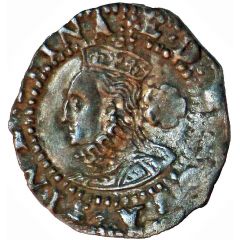 ¾ Penny - Elizabeth I 3rd and 4th issue