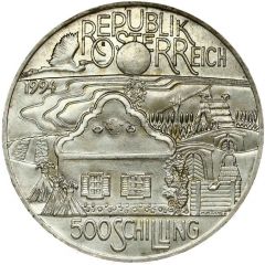 500 Schilling Pannonian Region