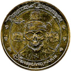Monnaie de Paris Tourist Token - Disneyland Paris Pirates of the Caribbean