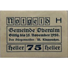 75 heller Oberalm