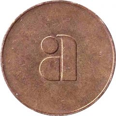 Vending Machine Token - a 10