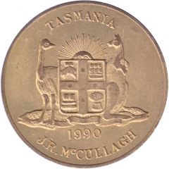 Token - J.R. McCullagh Devenport, Tasmania