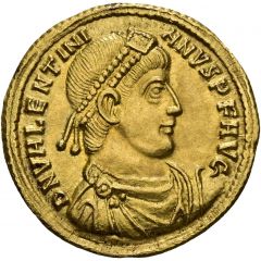 Solidus - Valentinian I VICTORIA AVGG, Siscia