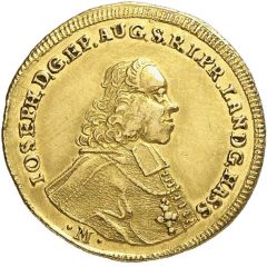 1 Ducat - Joseph Ignatius Philip of Hessen-Darmstadt