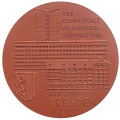 Medal - VEB municipal housing administration