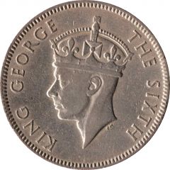 25 Cents - George VI