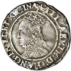 1/2 Groat - Elizabeth I 3rd and 4th issues