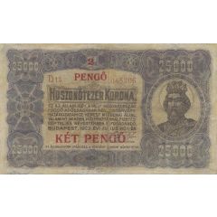 2 Pengő Provisional issue