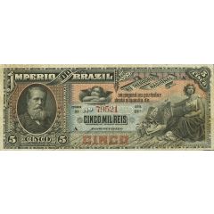 5 Mil Réis Thesouro Nacional, 9th print