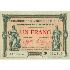 1 Franc - Chambre de Commerce de Dijon [21]