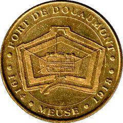Monnaie de Paris Tourist Token - Meuse Fort de Douaumont