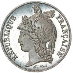 10 Centimes pattern by Alard