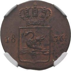 1 Duit - Willem I `Swan Duit`