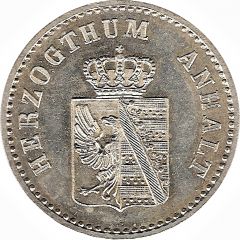 2 1/2 Silbergroschen - Alexander Charles Joint Coinage
