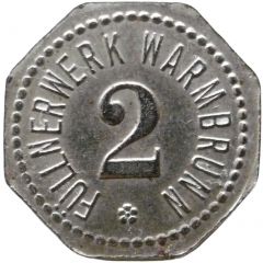 2 Pfennig - Warmbrunn Füllnerwerk