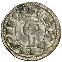 1 Denier - Ferdinand II two kings